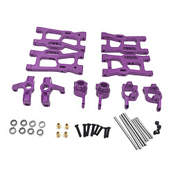 Kit De Pièces De Mise à Niveau En Métal WLtoys 144001 124018 124019 Remplace Violet pas cher