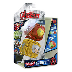 Battle Cubes- Avengers Iron Man VS Thor-Battle Fidget Set, 37202, Rouge