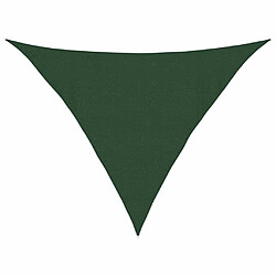 vidaXL Voile d'ombrage 160 g/m² Vert foncé 4x4x5,8 m PEHD