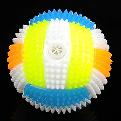 Acheter Wewoo Jouet pour Animaux les familiers Couleur Pet Boules de de chien Animal de compagnie Flashing Ball Glowing élastique de balle en caoutchouc Acoustique Mimo Bite Toys, petite taille, forme de aléatoire Livraison