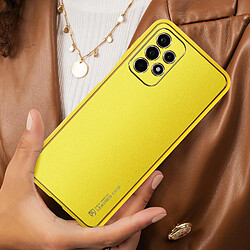 Avizar Coque Galaxy A23 5G Bi-matière Jaune pas cher