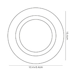 Avis Inspired Downlight encastré réglable GU10 or (ampoule non incluse)