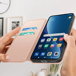 Avis Avizar Housse Xiaomi 12 Lite Clapet Portefeuille Support Vidéo rose