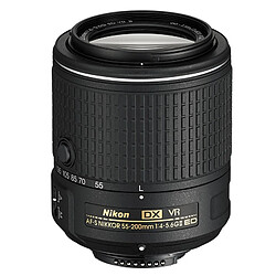 NIKON Objectif AF-S DX 55-200 mm f/4-5.6 ED VR II NIKON Objectif AF-S VRII DX 55-200 mm f/4-5.6 ED Zoom télé GARANTI 2 ans