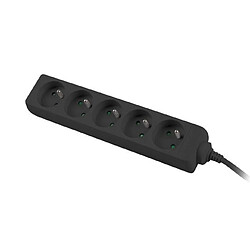 Power strip for UPS 1.5 m black 5XPL