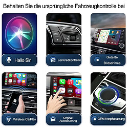 GUPBOO Adaptateur CarPlay sans fil CarlinKit 3.0,JL282 pas cher