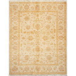 Vidal Tapis de laine 193x151 beige Kaizar