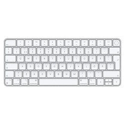 Apple Magic clavier USB + Bluetooth Suédois Aluminium, Blanc