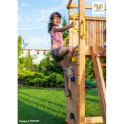 Acheter Aire de jeux en bois Rainbow Fortress Tip multiactivités de Fungoo