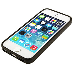 Avis Wewoo Coque noir pour iPhone 5 & 5s & SE Design officiel TPU avec en cuir