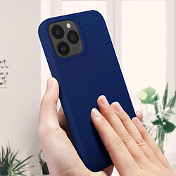 Acheter Avizar Coque iPhone 13 Pro Silicone Semi-rigide Finition Soft-touch bleu roi