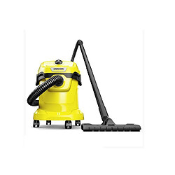 Aspirateur cuve eau et poussière 15l 1000w jaune et noir - 16280110 - KARCHER