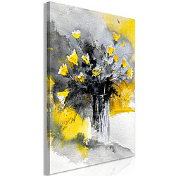 Artgeist Tableau - Bouquet of Colours (1 Part) Vertical Yellow [20x30]