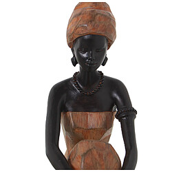 Avis Figurine Décorative Alexandra House Living Marron Plastique Africaine 12 x 23 x 24 cm