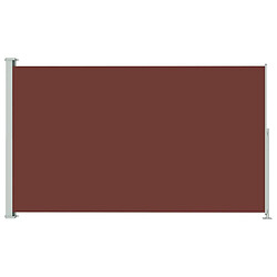 Maison Chic Auvent latéral rétractable de balcon | Store extérieur | Auvent solaire de patio 180x300 cm Marron -GKD72711