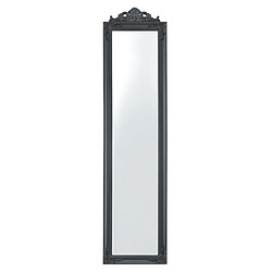 Acheter Miroir sur Pied Arezzo Inclinable 160 x 40 cm Gris Foncé [en.casa]