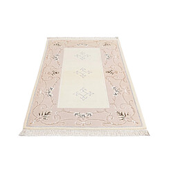 Avis Vidal Tapis de laine 152x89 beige Darya