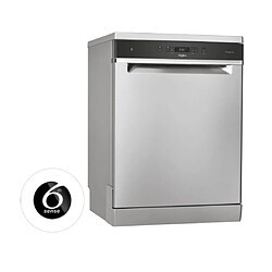 Lave-vaisselle 60cm 14 couverts inox - wfc 3c26 pfx - WHIRLPOOL pas cher