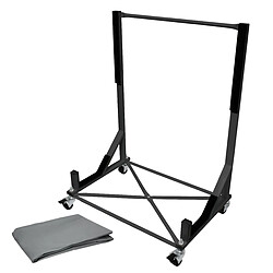 Ecd Germany Hardtop stand rigide chariot support capote noir + housse Mercedes Honda Mazda