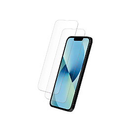 My Way Myway Pack 2 Verre Trempé pour iPhone 14 Plus/13 Pro Max Plat Anti-rayures Transparent