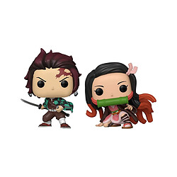 Funko Demon Slayer: Kimetsu no Yaiba - Pack 2 figurines POP! Tanjiro & Nezuko