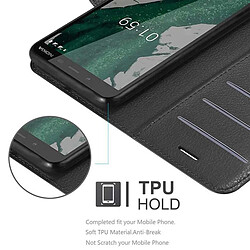 Cadorabo Coque Nokia 1 PLUS Etui en Noir pas cher