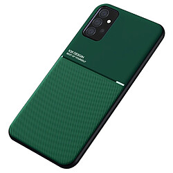 Coque en TPU + PU anti-rayures vert pour votre Samsung Galaxy A72 4G/5G