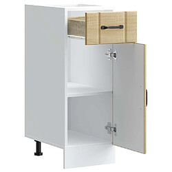 Acheter vidaXL Armoire de cuisine Lucca chêne sonoma bois ingénierie