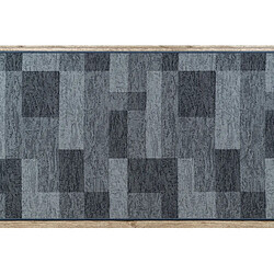 RUGSX TAPIS DE COULOIR antidérapant ICONA gris 67cm 67x180 cm pas cher