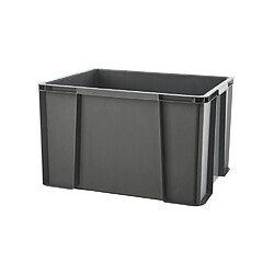 SUNDIS Bac boite de rangement Masterbox 45L 50x38,5x30,5 cm anthracite