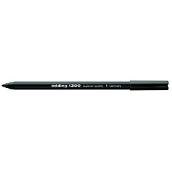 Edding e-1300 Lot de 10 Feutres de coloriage à Pointe ogive 3 mm Noir