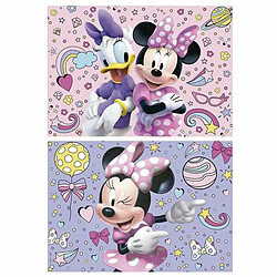 Educa Borras Set de 2 Puzzles Educa Minnie Mouse 48 Pièces