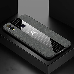 Wewoo Coque Souple Housse de protection en TPU antichoc pour OPPO Realme X Lite XINLI Gris