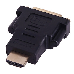 Acheter Wewoo Adaptateur or Connecteur plaqué HDMI 19 broches mâle vers DVI 24 + 1 broche femelle