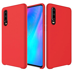 Wewoo Coque Étui de protection en silicone couleur unie anti-goutte pour HuP30 (rouge)