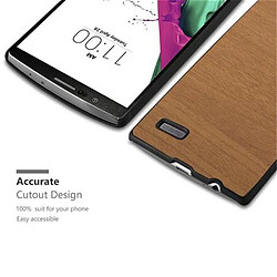 Cadorabo Coque LG G4 / G4 PLUS Etui en Marron