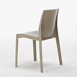 Acheter 18 Chaises Ice Grand Soleil polypropylène restaurant promo offre stock, Couleur: Beige