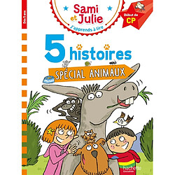 5 histoires spécial animaux : début de CP - Occasion