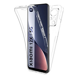 Visiodirect Coque 360 degré pour Xiaomi 12 5G 6.28" - Coque de protection integrale transparente Avant et arrièrs - Antichoc