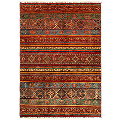 Vidal Tapis de laine 240x172 rouge Torkman