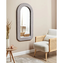 Beliani Miroir CERVON 120 cm Taupe