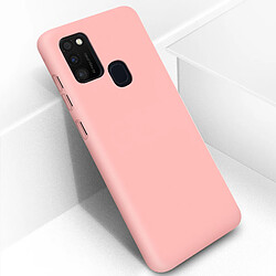 Avizar Coque Galaxy M21 / M31 / M30s Silicone Semi-rigide Finition Soft Touch rose