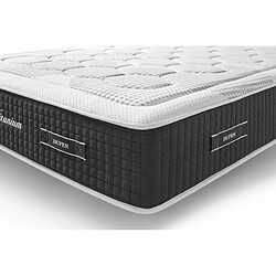 Avis Matelas à ressorts ensachés Dupen Titanium Tech - 120 x 190 cm