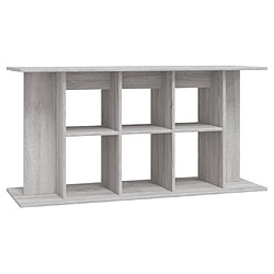 vidaXL Support pour aquarium sonoma gris 120x40x60cm bois d'ingénierie