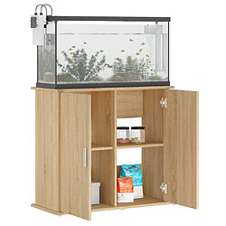 Avis vidaXL Support pour aquarium chêne sonoma 81x36x73cm bois d'ingénierie