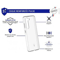 Force Case Coque Renforcée pour Samsung Galaxy S23 5G PULSE Transparent