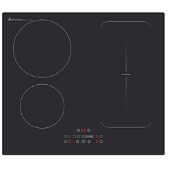 AMSTA - AMTI641F - Plaque induction - 7400W - 4 zones - 1 zone flex - Booster - Minuteur - Touches sensitives