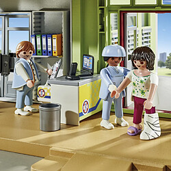 Playmobil® 71615 Hôpital aménagé avec toit végétal pas cher