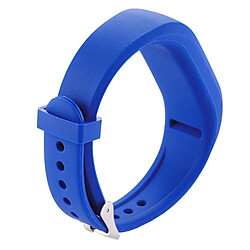 Wewoo Bracelet bleu foncé pour le en silicone de montre intelligente de Garmin Vivofit 3, longueur: environ 24.2cm