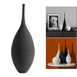 Acheter Minimalisme Fleur Vase Zen Bud Vase Table Centre De Table Vases Noir A